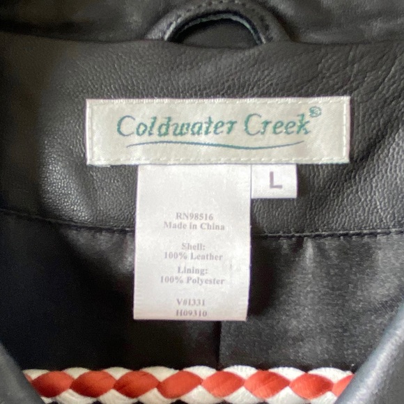 Vintage 90s y2k black leather zip up bomber jacket - Picture 4 of 8